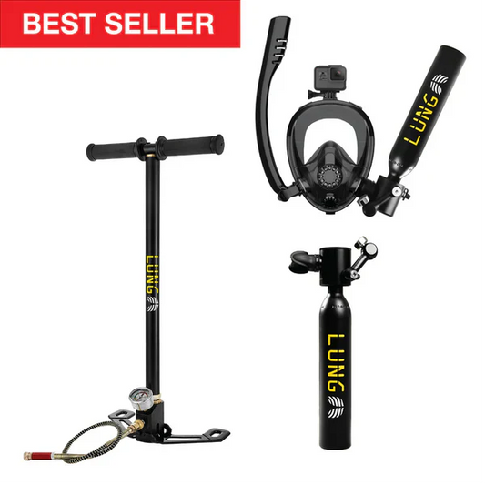Lung T-500 + Hand Pump + Sub-Mask